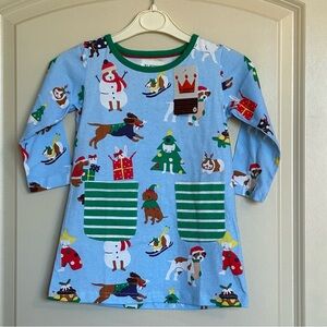 NWT Sz2T ML Monsoon Christmas Dress